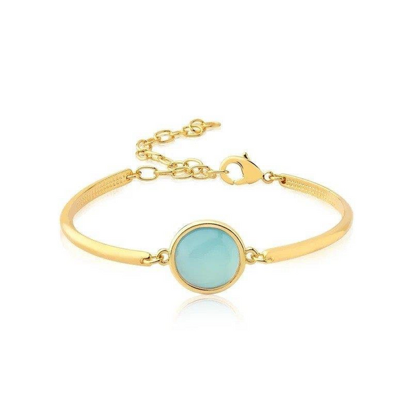 Bracciale in Pietra Naturale a forma di Cabochon Rotonda 0355