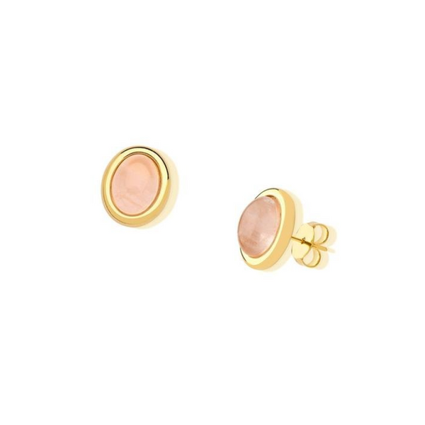 Orecchini Cabochon a forma Ovale in Pietra Naturale 0867